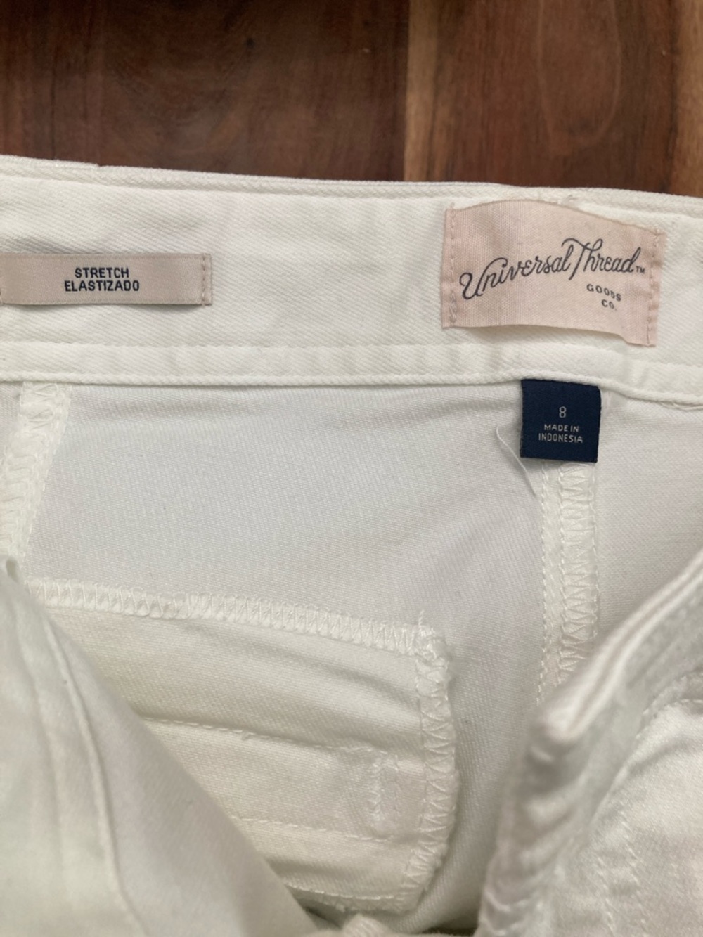 Universal Thread White Stretch High-Rise Pants
Size 8
WOMENS - Picture 6 of 12
